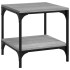 Mesa de centro madera contrachapada gris Sonoma 50x50x40