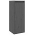 Armario de pared de madera maciza de pino gris 30x30x80