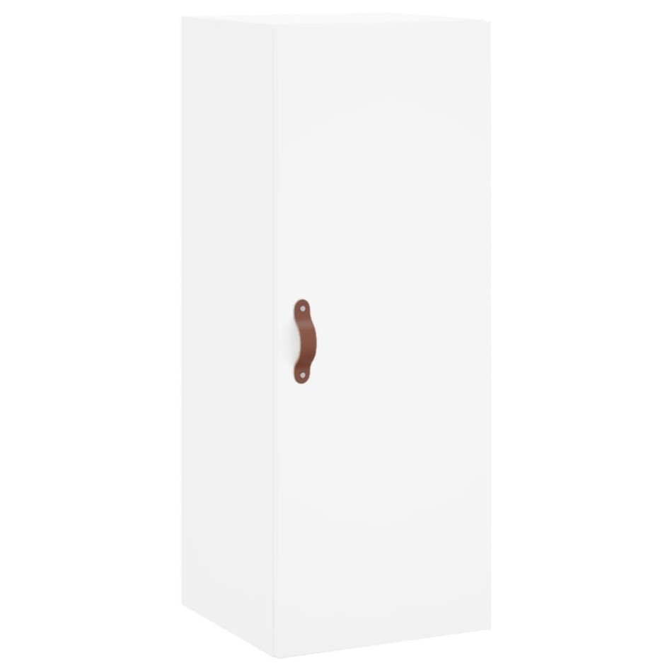 Armario de pared blanco 34,5x34x90