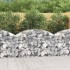 Cesta de gaviones forma arco hierro galvanizado