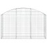 Cesta de gaviones forma arco hierro galvanizado