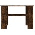 Mesa de centro madera contrachapada roble ahumado 60x60x42