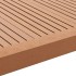 Molduras angulares 5 uds WPC marrón claro 170
