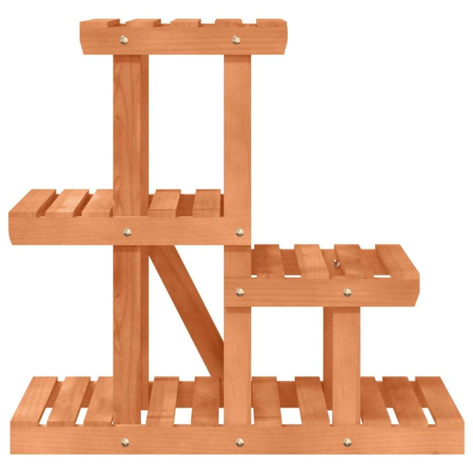 Soporte para flores madera maciza de abeto 58x25x51