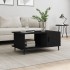 Mesa de centro madera contrachapada negro 90x50x40