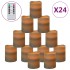 Velas sin llama luz LED 24 uds con mando a