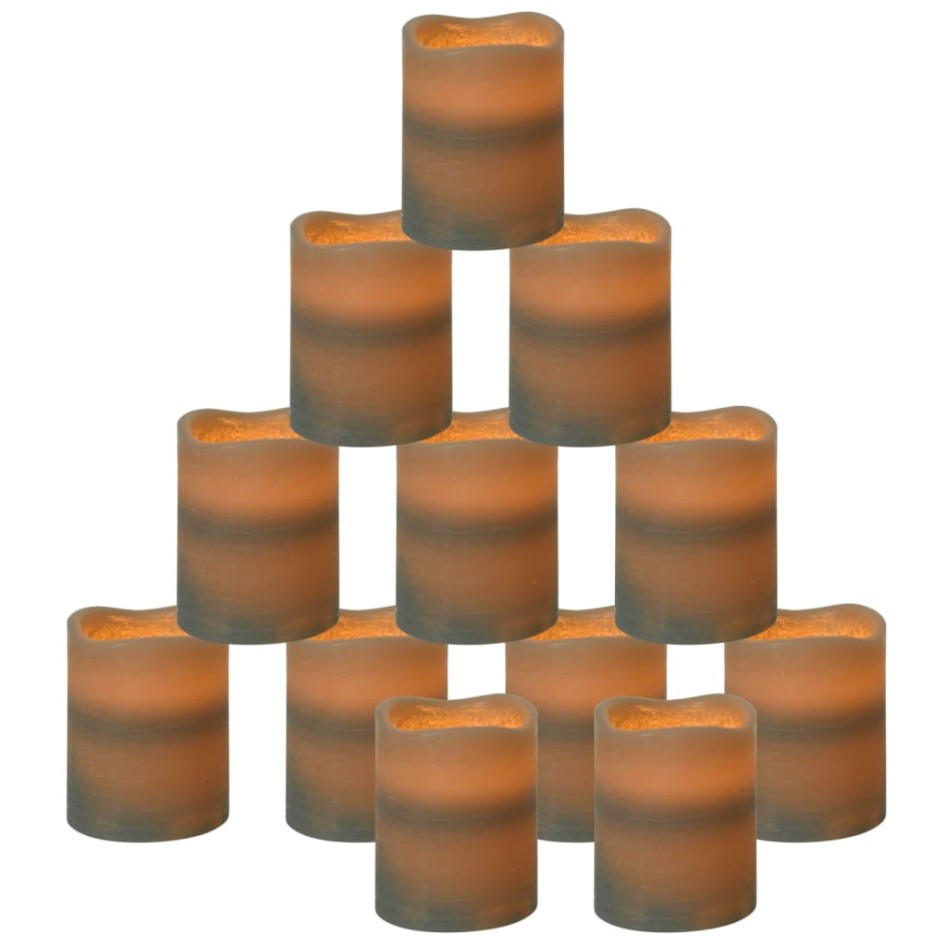 Velas sin llama luz LED 24 uds con mando a