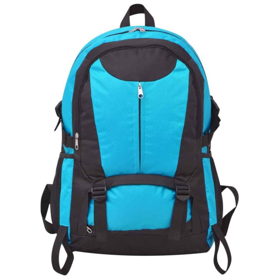 Mochila de senderismo 40 L negra y