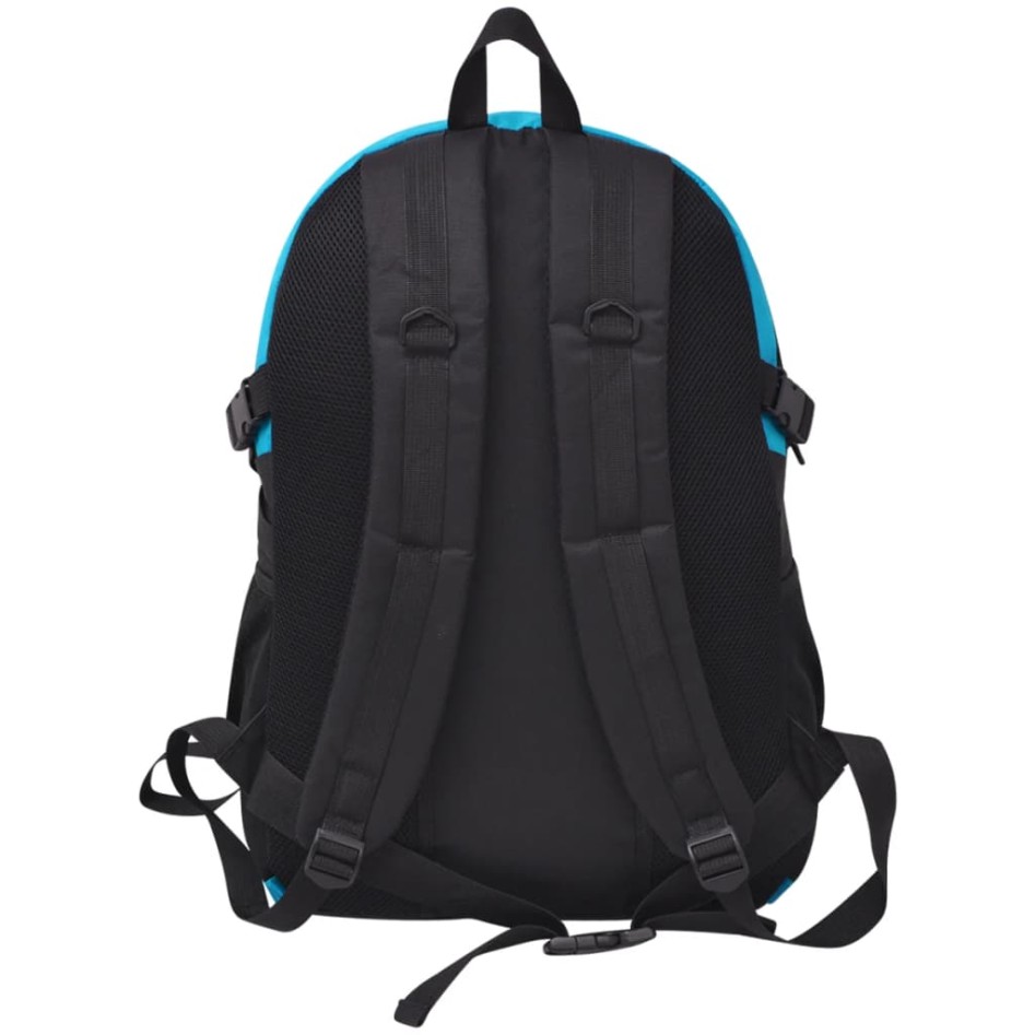 Mochila de senderismo 40 L negra y