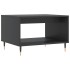 Mesa de centro madera de ingeniería negra 60x50x40