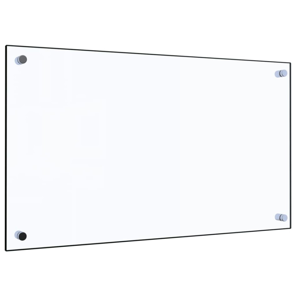 Protector contra salpicaduras cocina vidrio templado 70x40