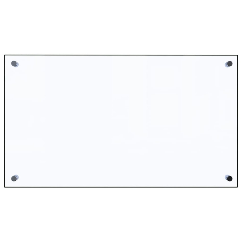 Protector contra salpicaduras cocina vidrio templado 70x40