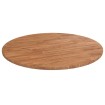 Tablero de mesa redonda madera de roble marrón claro Ø60x1,5 cm