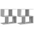 Mesitas noche 2 uds contrachapada gris Sonoma 50x30x51,5