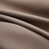 Cortinas opacas con anillas de metal 2 pzs gris topo 140x225