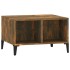 Mesa de centro madera contrachapada roble ahumado 60x50x36,5