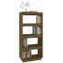 Estantería/divisor de espacios madera pino marrón 60x35x135