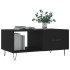 Mesa de centro madera contrachapada negro 90x50x40