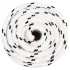 Cuerda para barco trenzada poliéster blanco 18 mmx25
