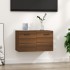 Armario pared madera contrachapada marrón roble 60x36,5x35