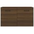 Armario pared madera contrachapada marrón roble 60x36,5x35