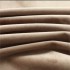 Cortina opaca con anillas de metal terciopelo beige 290x245