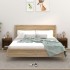 Mesitas de noche 2 unidades roble ahumado 40x35x50