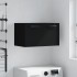 Armario de pared madera de ingeniería negro 60x36,5x35