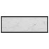 Mesa consola vidrio templado blanco 100x35x75