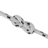 Rollo de cuerda de barco trenzada línea poliéster 10 mm x 50