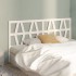 Cabecero de cama madera maciza de pino blanco 206x4x100