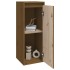 Armario de pared madera maciza de pino marrón miel 30x30x80