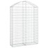 Cesta gaviones forma arco hierro galvanizado 100x30x140/160