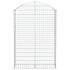Cesta gaviones forma arco hierro galvanizado 100x30x140/160
