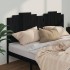Cabecero de cama madera maciza de pino negro 206x4x110