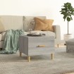 Mesa de centro madera contrachapada gris Sonoma 50x50x40 cm
