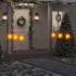 Lámpara de Navidad LED plegable 3 unidades amarillo 35