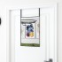 Espejo de puerta cristal y aluminio negro 40x60