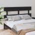 Cabecero de cama madera maciza de pino negro 164x3x81