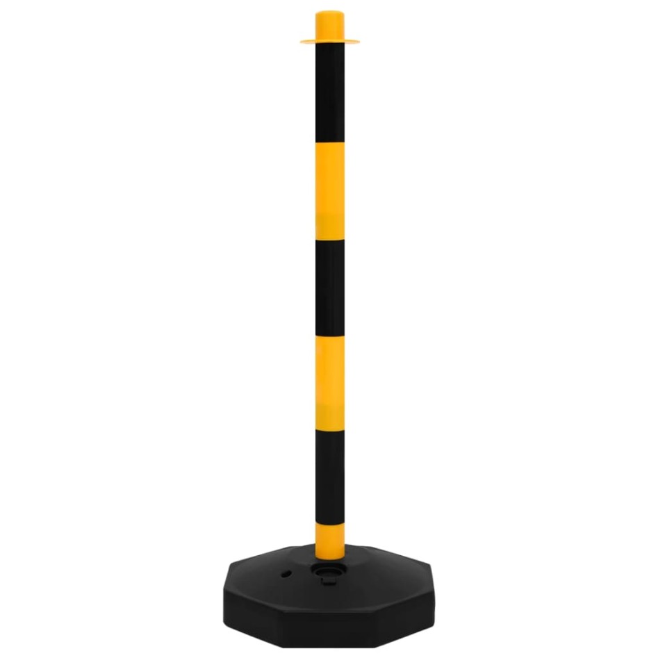 Juego de barrera con postes y cadena plástico 10