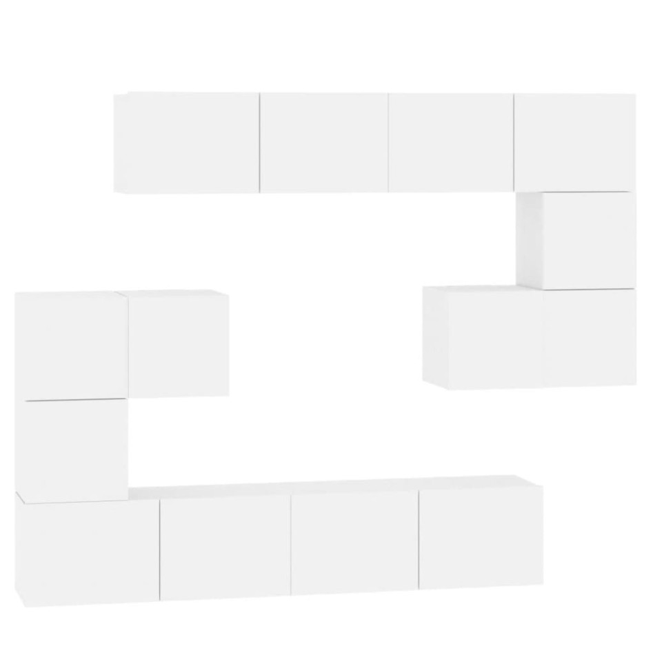 Mueble de pared para TV madera contrachapada