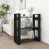 Estantería/divisor de espacios madera pino negro 80x35x91