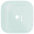 Lavabo de vidrio esmerilado 42x42x14