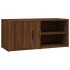 Mueble para TV madera contrachapada roble marrón 80x31,5x36