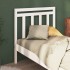 Cabecero de cama madera maciza de pino blanco 95x4x100