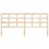 Cabecero de cama madera maciza de pino 205,5x4x100