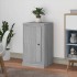 Aparador de madera contrachapada gris Sonoma 37,5x35,5x67,5