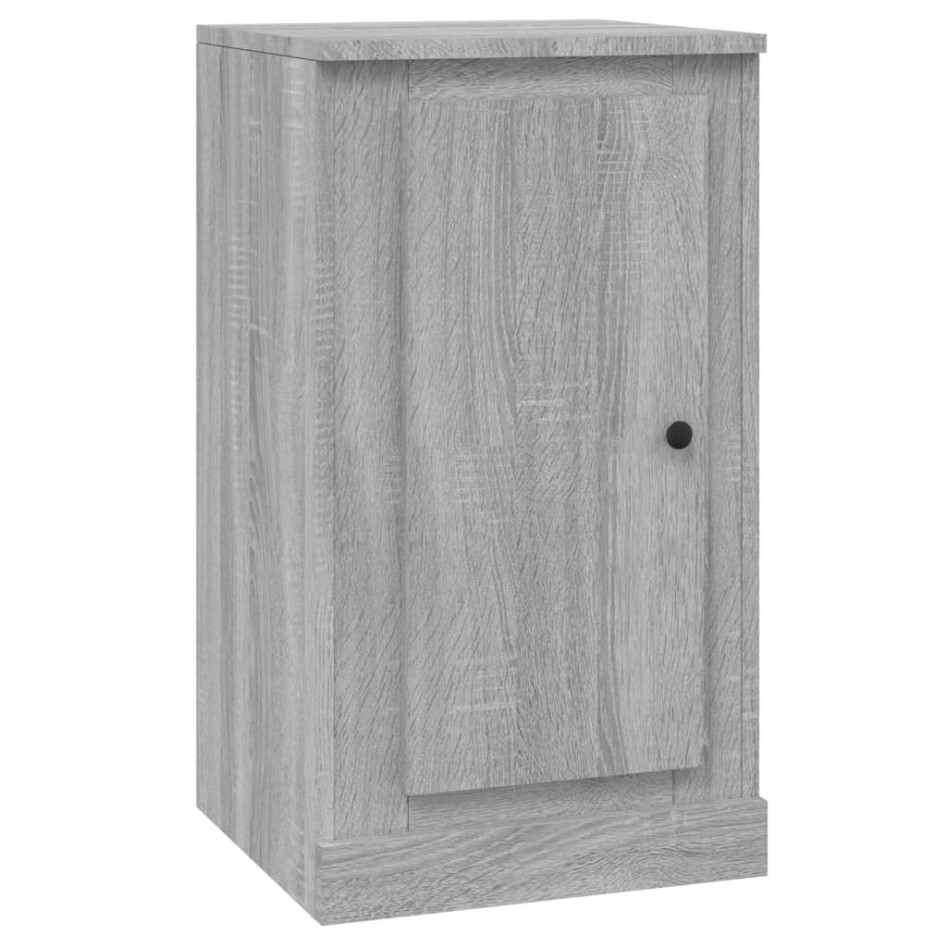 Aparador de madera contrachapada gris Sonoma 37,5x35,5x67,5