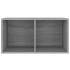 Caja para discos de vinilo madera contrachapada gris