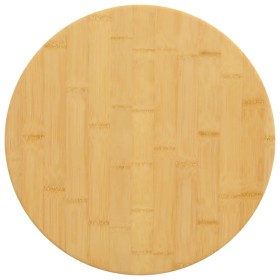 Tablero de mesa de bambú Ø40x4